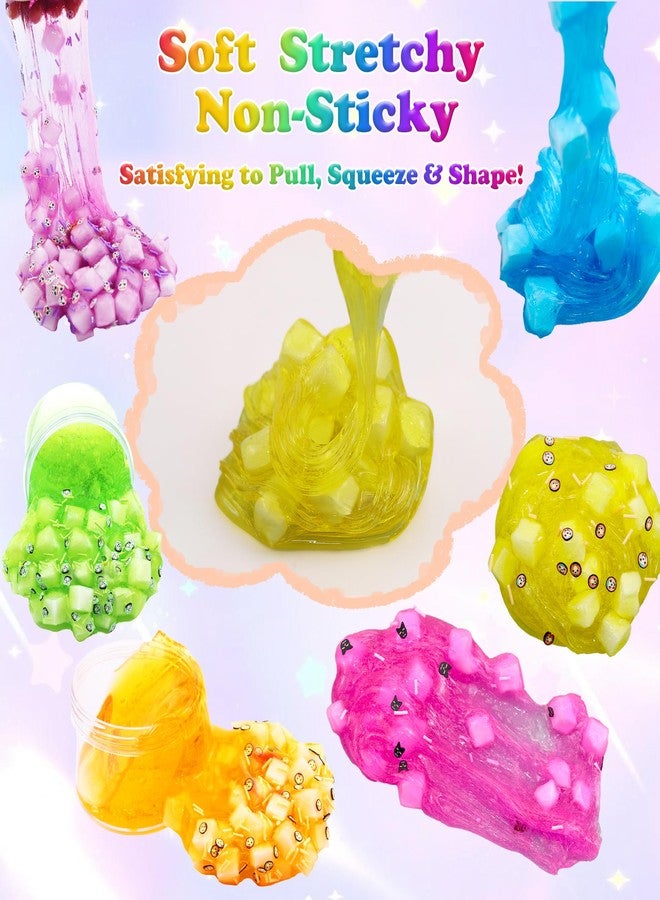 Funewest Halloween Slime Kit for Girls Boys Ages 8-12, Non Sticky Fluffy Slimes for Kids, Halloween Party Favors & Goodie Bags for Girls Boys Ages 8-12 - Image 4